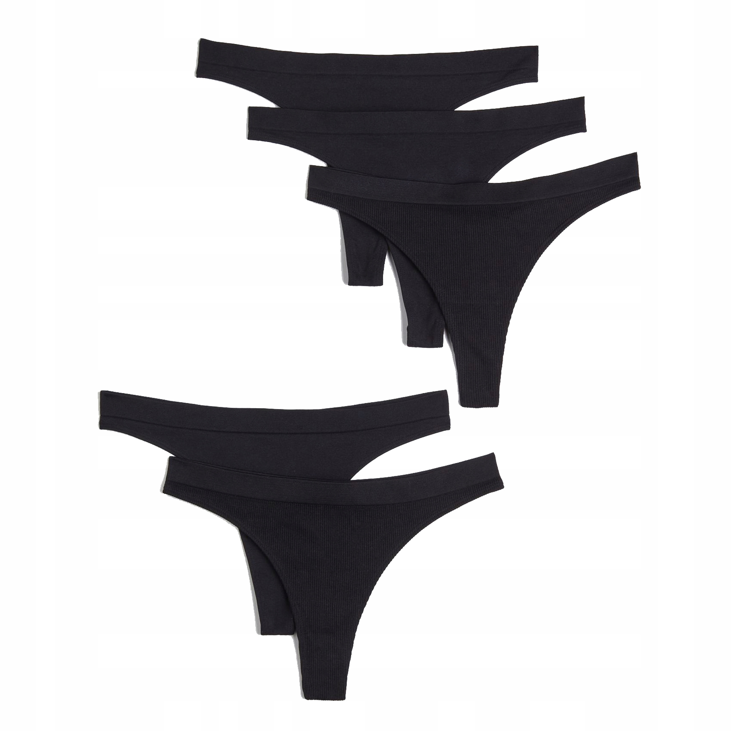 

H&m Majtki Stringi Thong MID Rise 5-PAK S