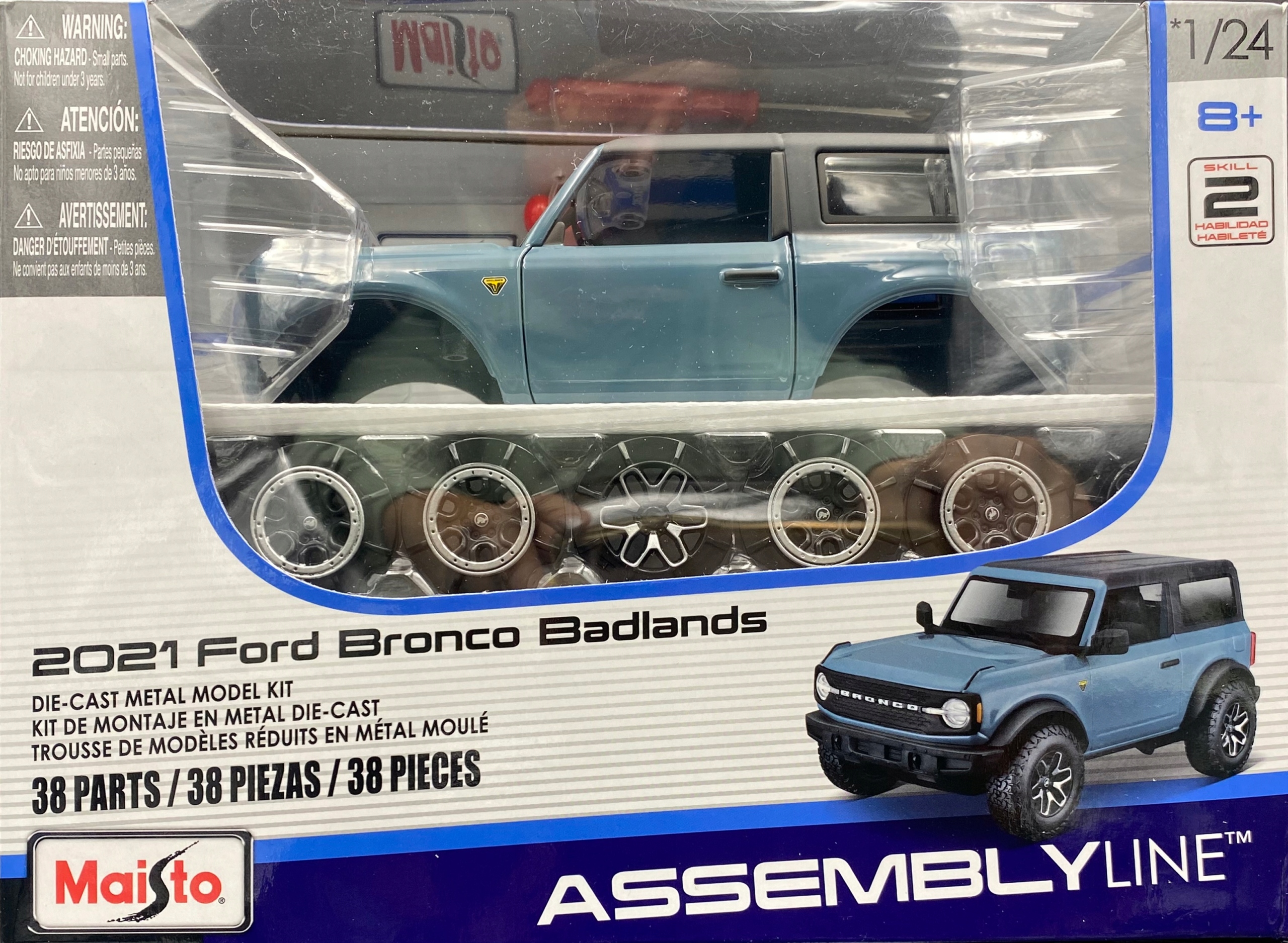 Ford Bronco Badlands 2021 1:24 skládací Maisto