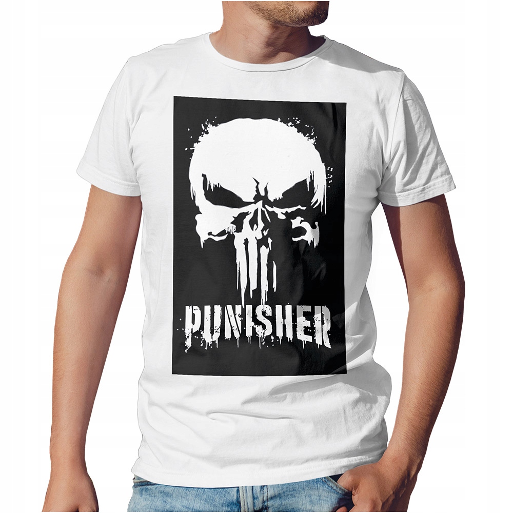 

Super Jakość Koszulka Punisher Roz. L Wzory