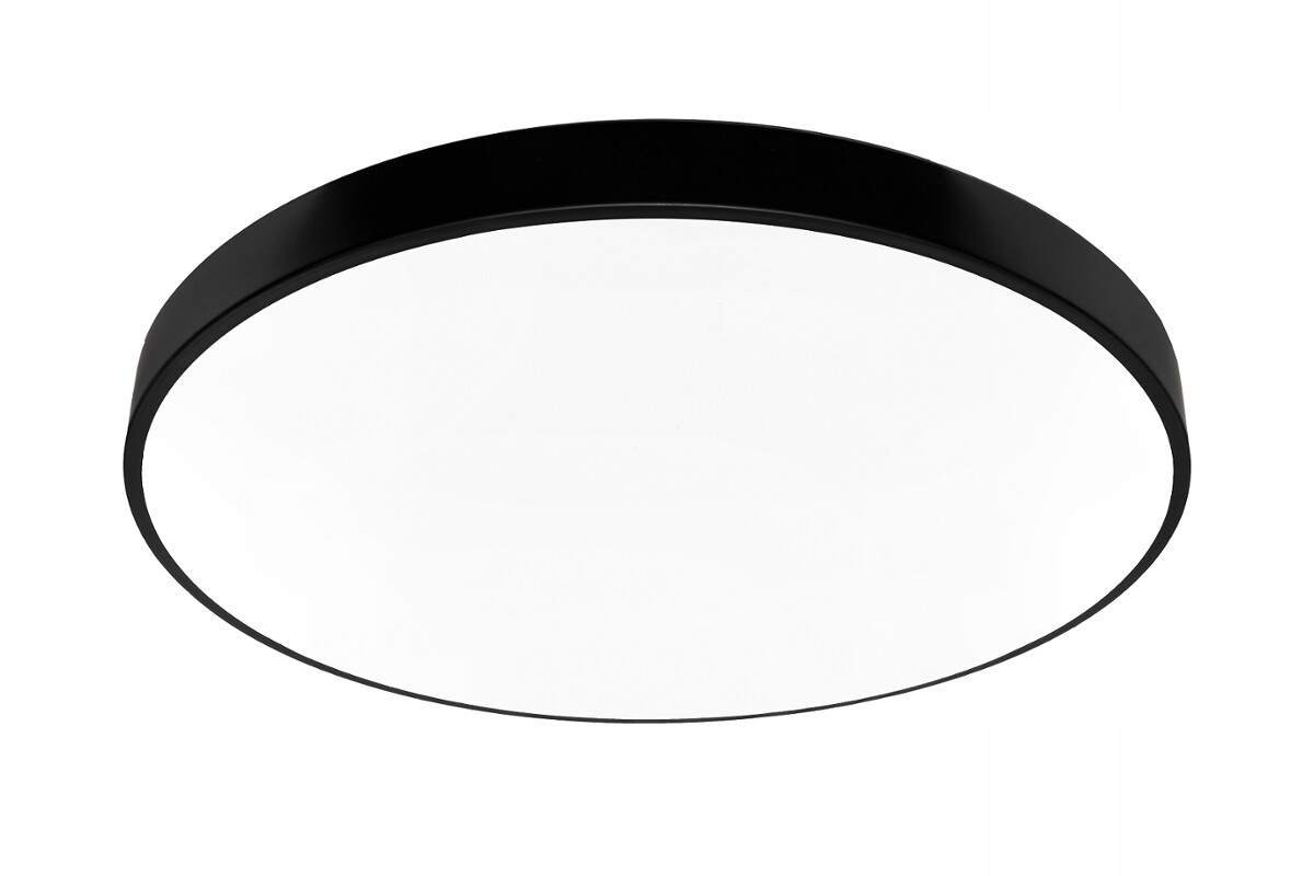 Lampa ve tvaru kruhu v moderním stylu Houston černá bílá Led