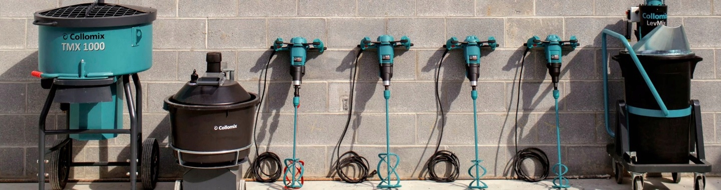COLLOMIX MIESZADŁO DO MAS PŁYNNYCH hexafix LX 120 Zasilanie sieciowe