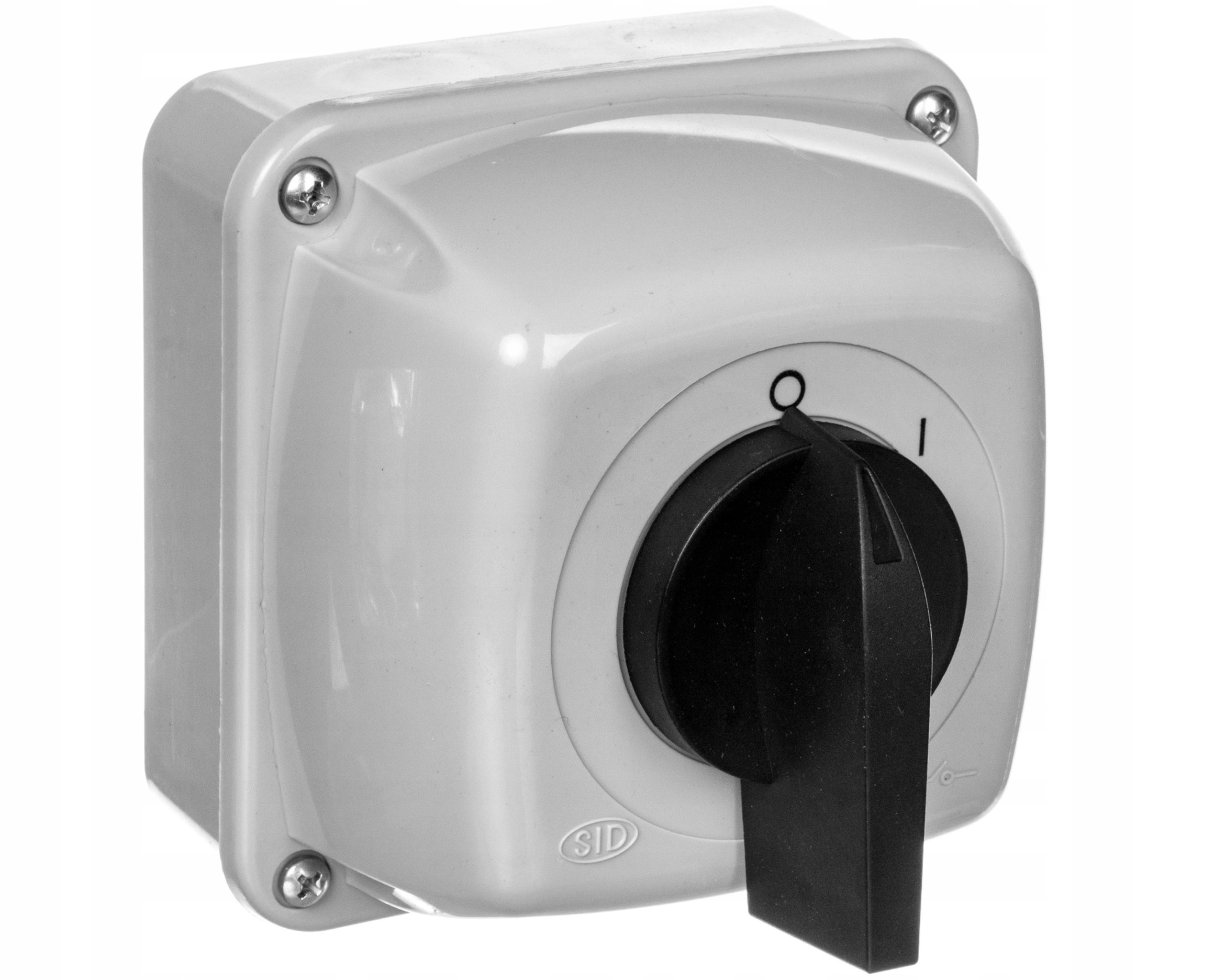 Łącznik krzywkowy 0-1 3P 16A IP44 Łuk 16-13 w obudowie