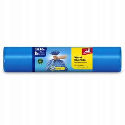 Jan Niezbędny silné pytle na odpadky 25 x 120 L
