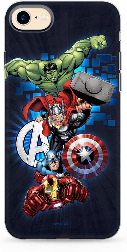 

Etui Marvel Avengers +Szkło do iPhone 7 8 Se 2020