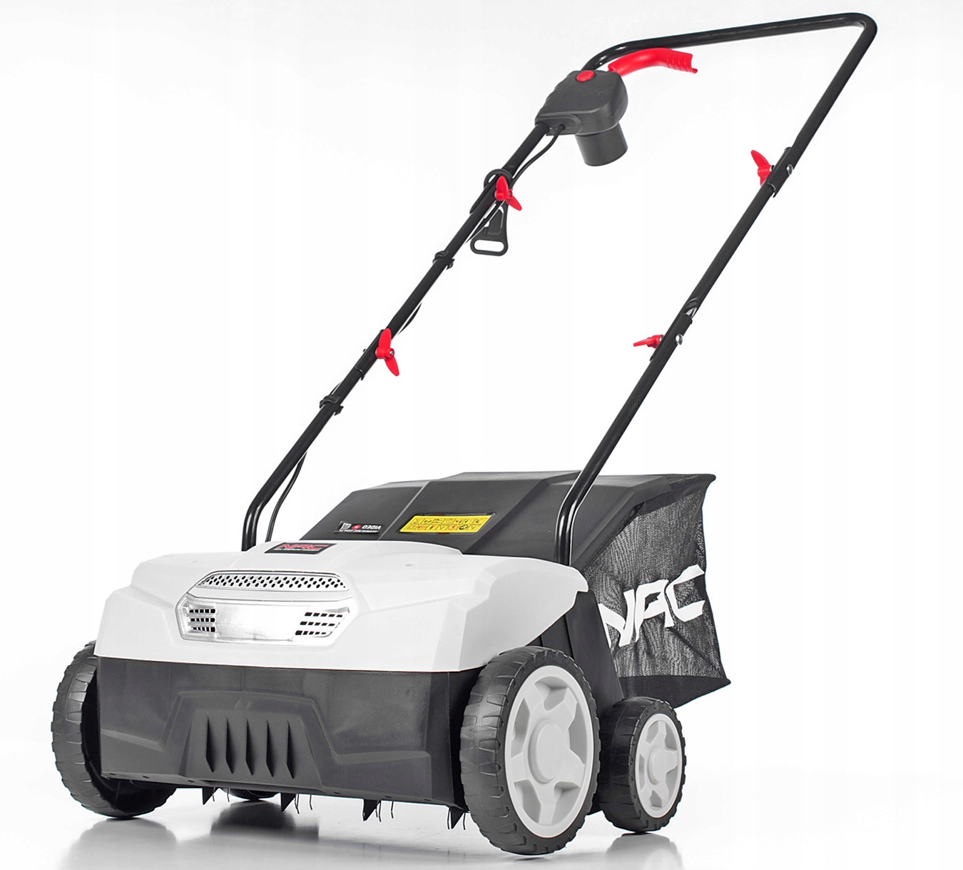 AERATOR ELEKTRYCZNY AREATOR WERTYKULATOR AERACJA 3W1 Z KOSZEM 40l NAC Seria SCE