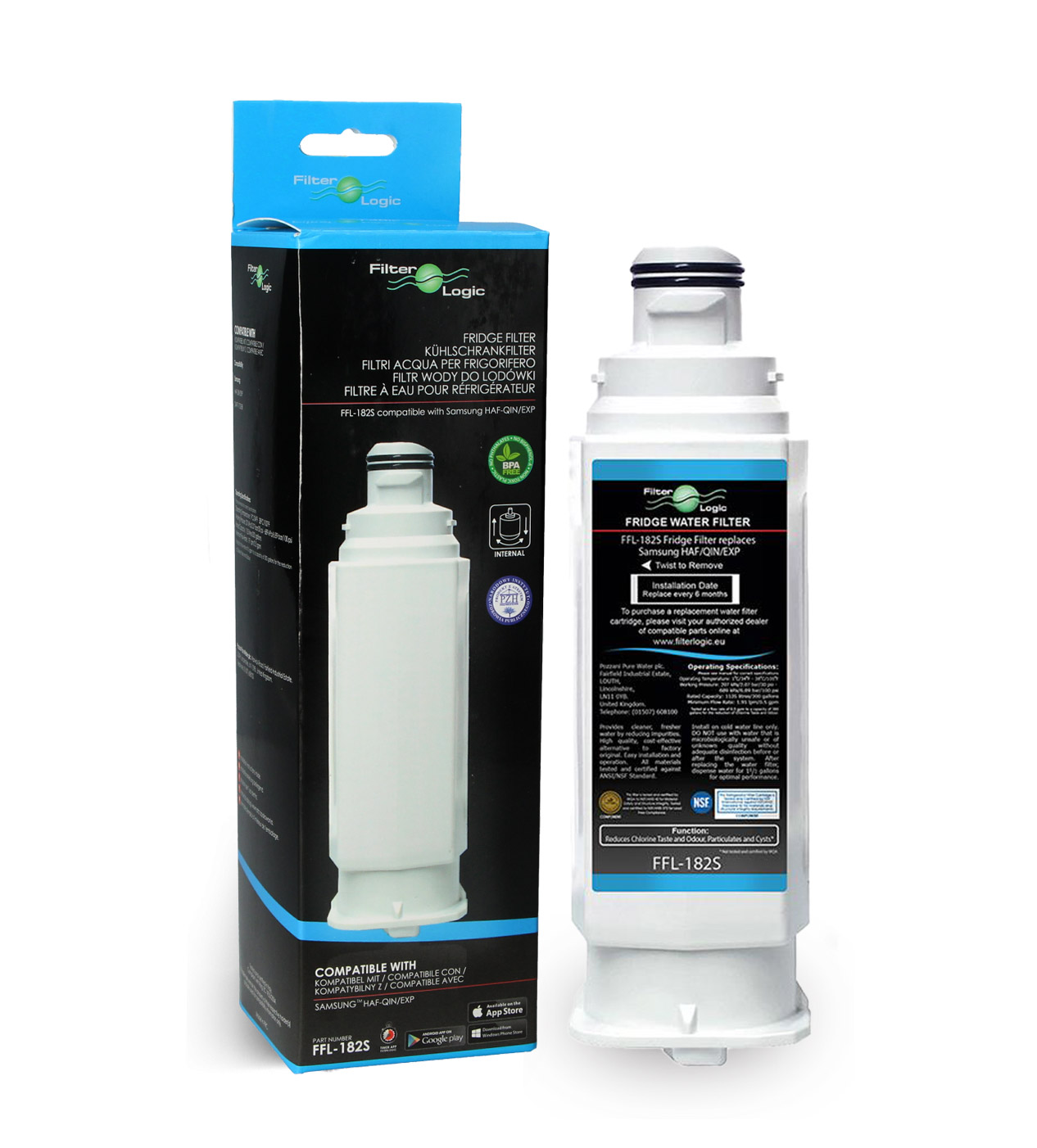 Filtr wody do lodówki FilterLogic FFL-182S Samsung DA97-17376B Haf-qin