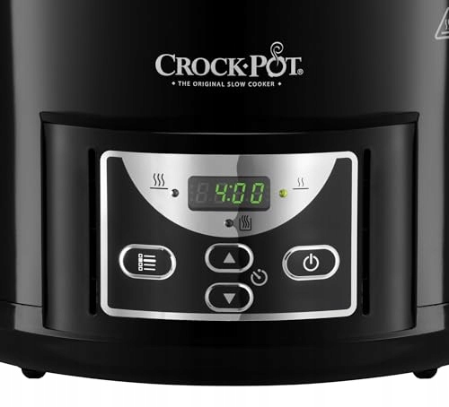 CROCK-POT Wolnowar 4,7L Dla 5 Osób Programowalny Timer Czarny — miniatura 5