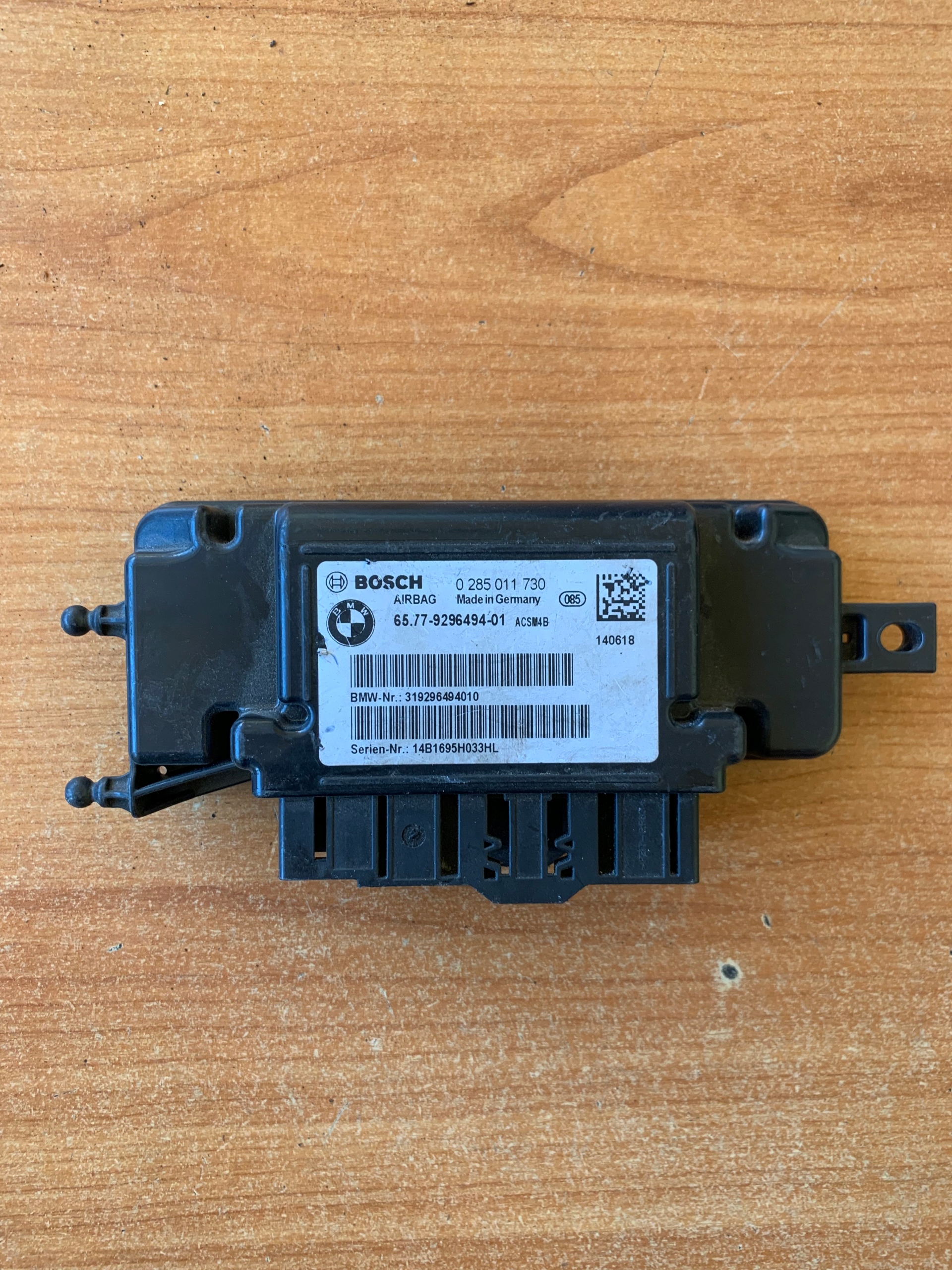 МОДУЛЬ ПОДУШКИ БЕЗПЕКИ BMW 0285011730