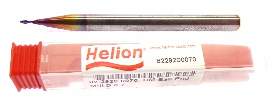 FREZ WĘGLIKOWY 0,7mm FI0,7MM VHM 0,7x3x39 Kod producenta 0,7x3x39_2Z