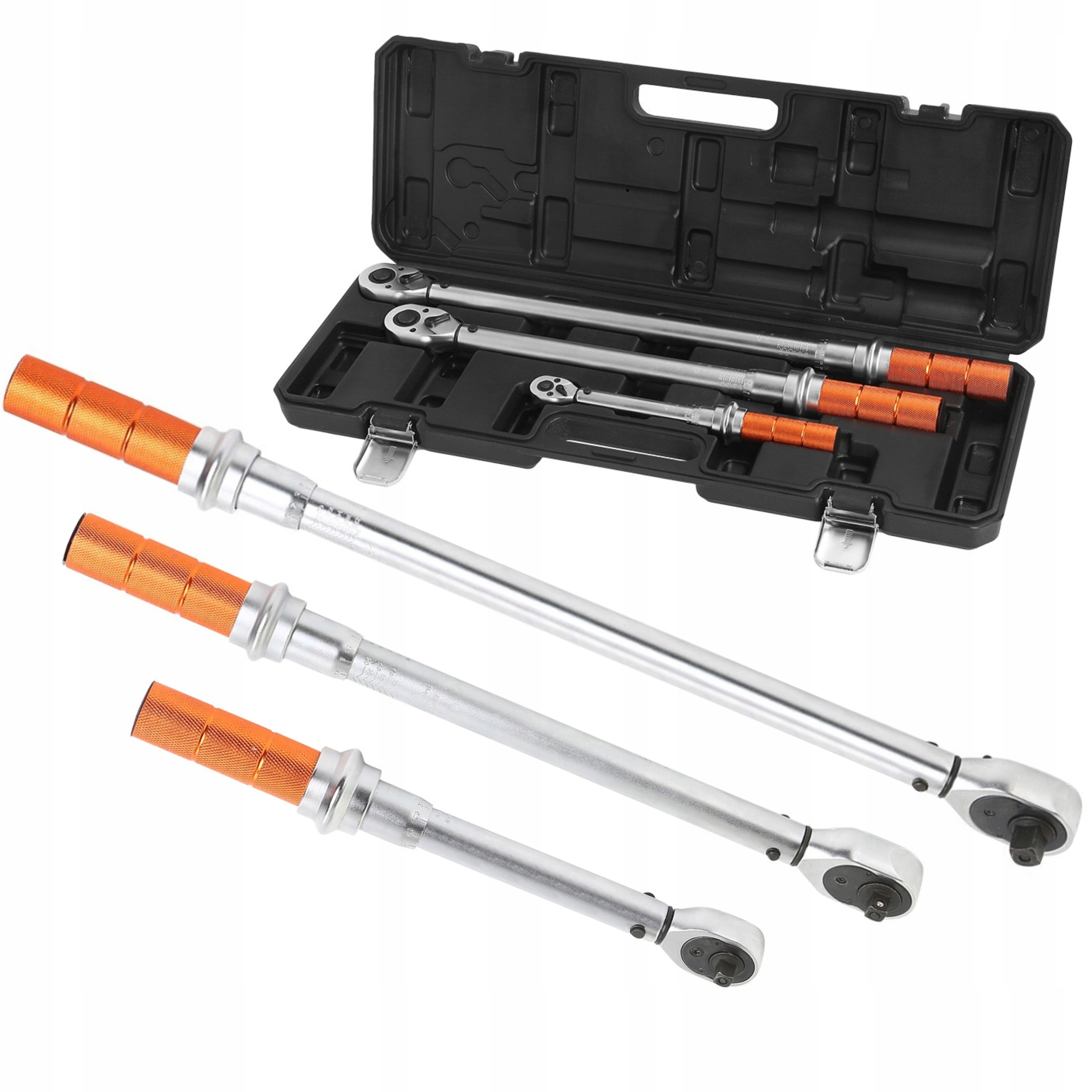 Neo Kufrík Sada 3 Kusov Momentových Kľúčov 1/4 3/8 1/2 3E 08-843