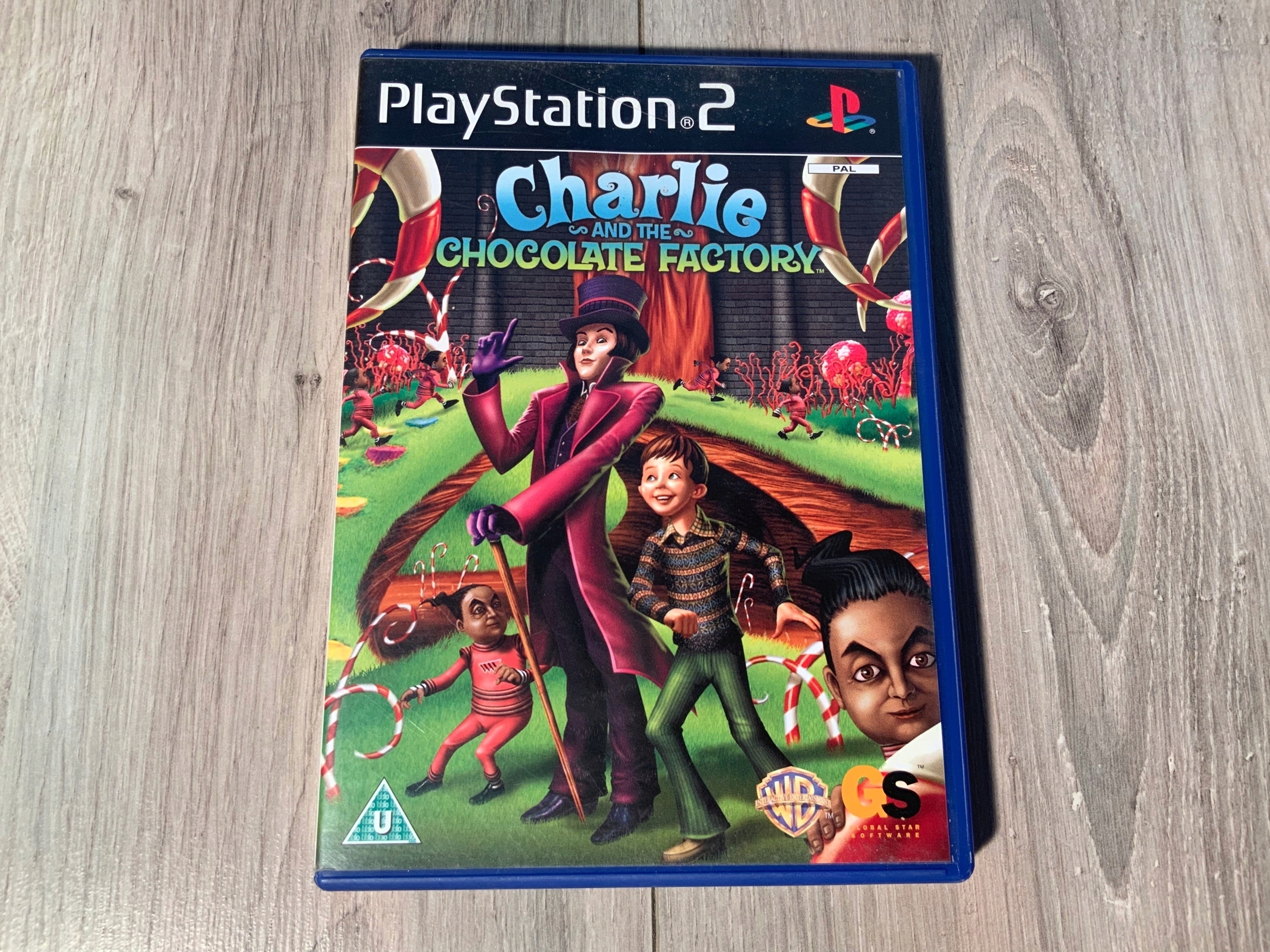 CHARLIE AND THE CHOCOLATE FACTORY płyta IDEAŁ- PS2 Platforma Sony PlayStation 2 (PS2)