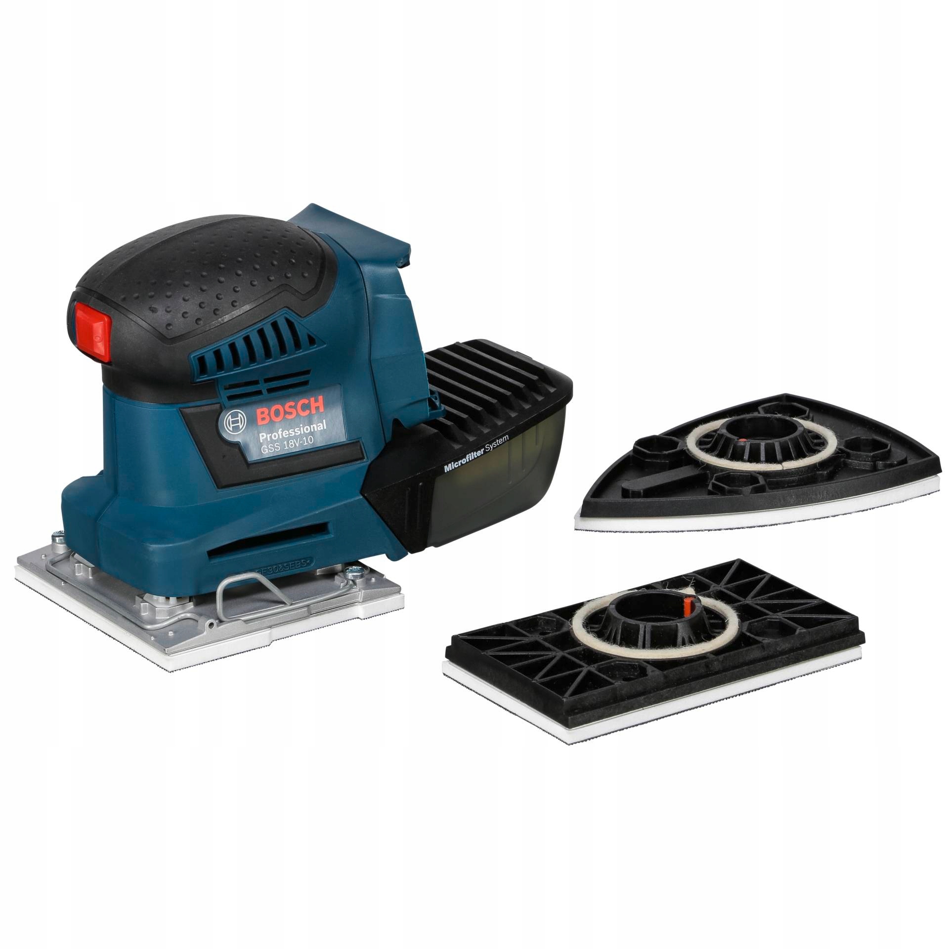 Bosch Gss 18V-10 akumulátorová oscilačná brúska 06019D0202