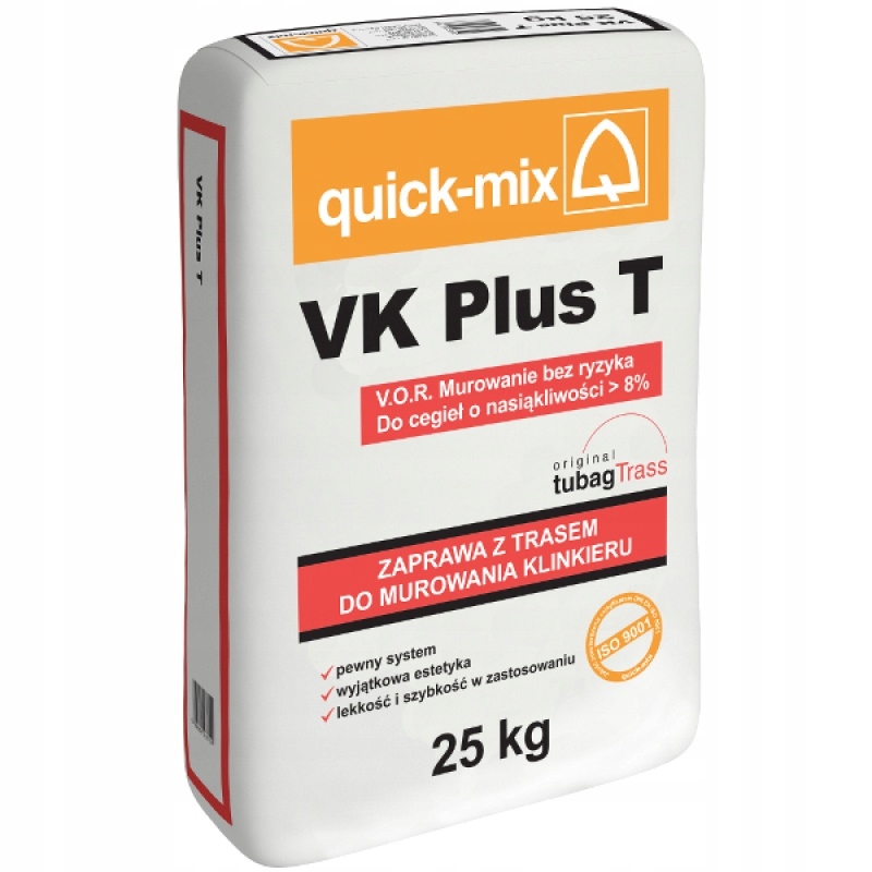 

Zaprawa do klinkieru VKPlus T Szara Quick-Mix