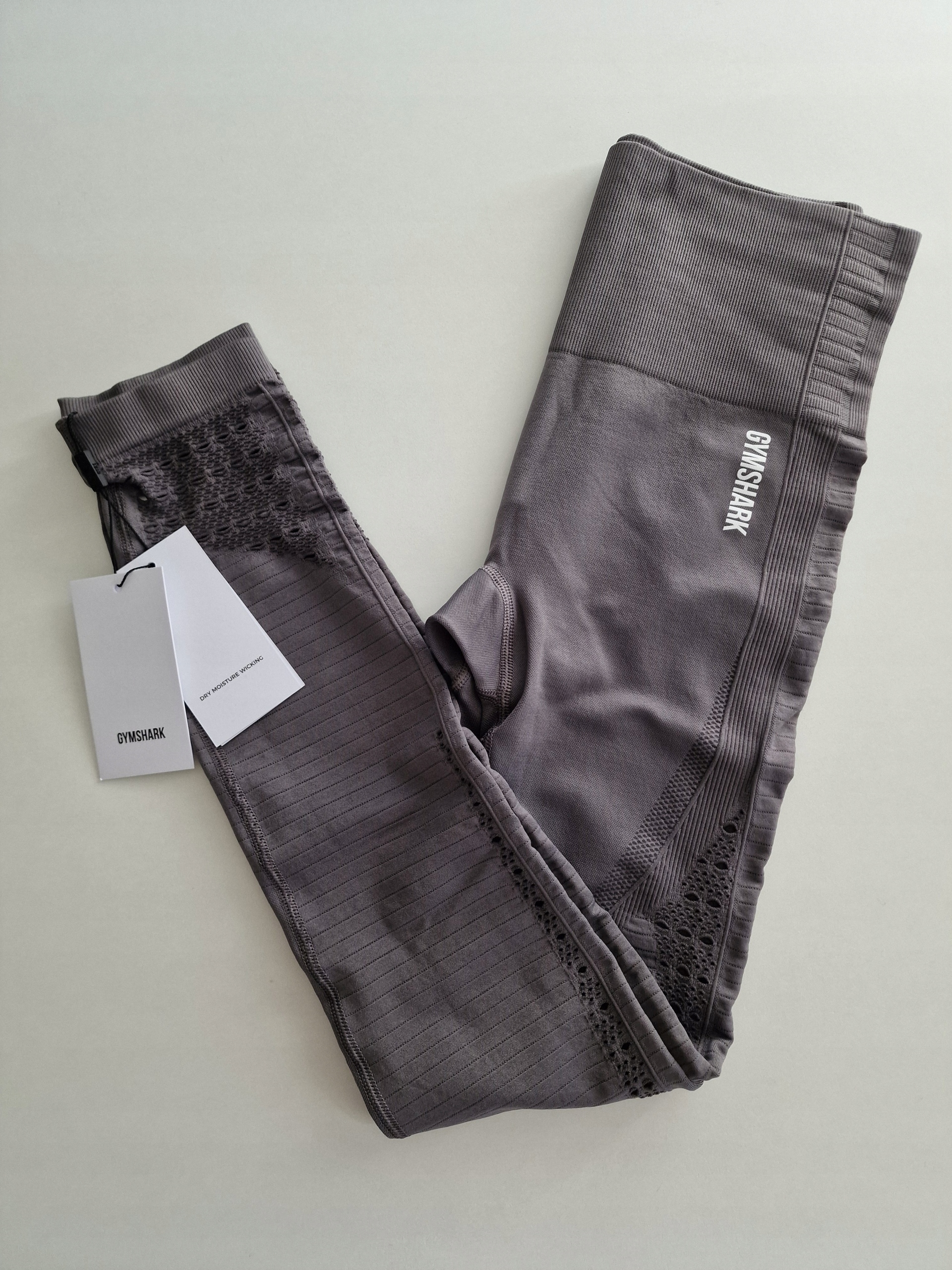 GYMSHARK LEGGINSY SPORTOWE TRENINGOWE FIT 36 S