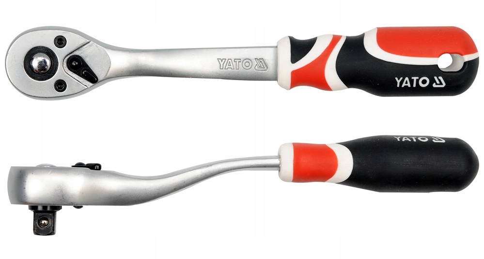 

Grzechotka Wygięta 3/8 Stal CrV Szybkozłącze Yato