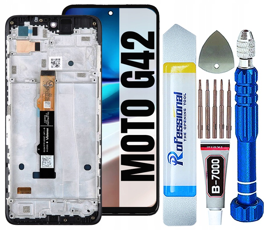 Motorola Moto G42 XT2233 Oled Displej Rámeček
