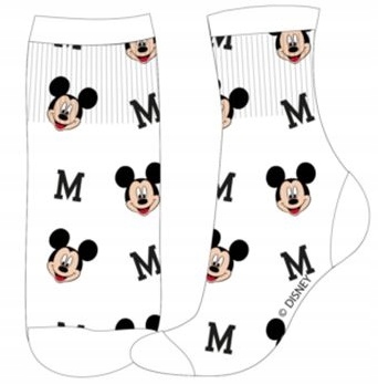 

Skarpetki Myszka Mickey Disney 35/36/37/38 Białe