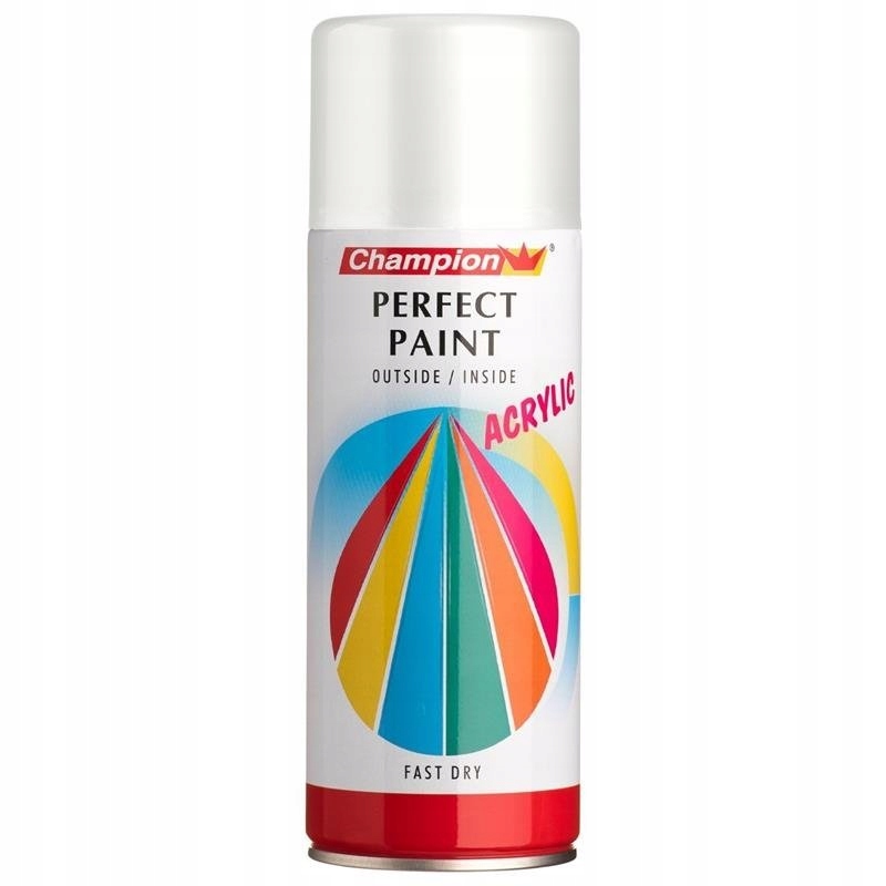 

Lakier Akrylowy Biały Połysk 400ML RAL9010 Spray