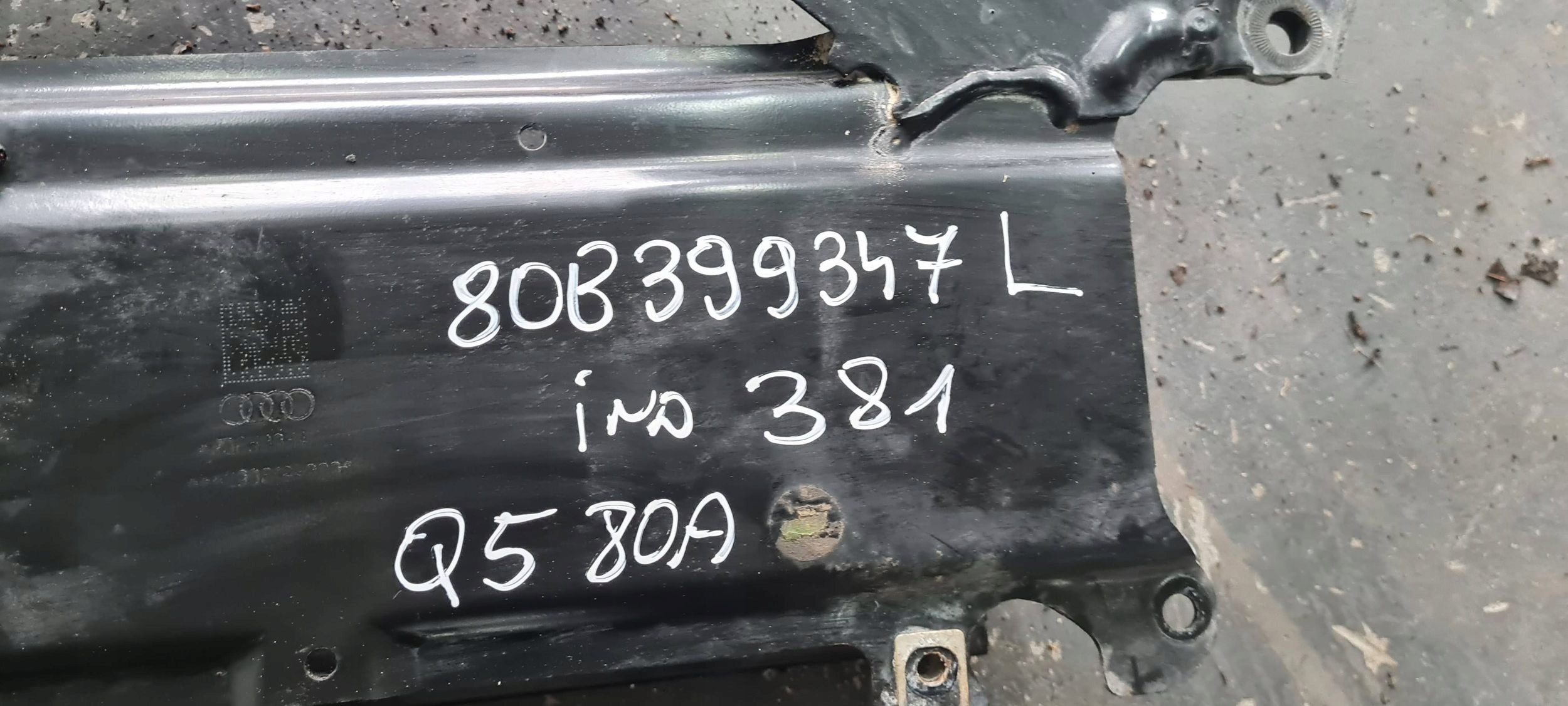 Q5 80A SQ5 axle beam subframe suspension beam axle beam front 80B399347L