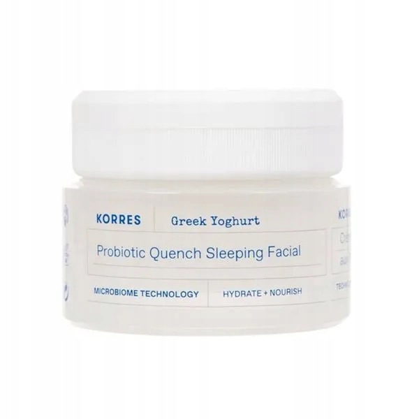 Korres Řecký Yoghurt, noční krém s probiotiky, 40 ml