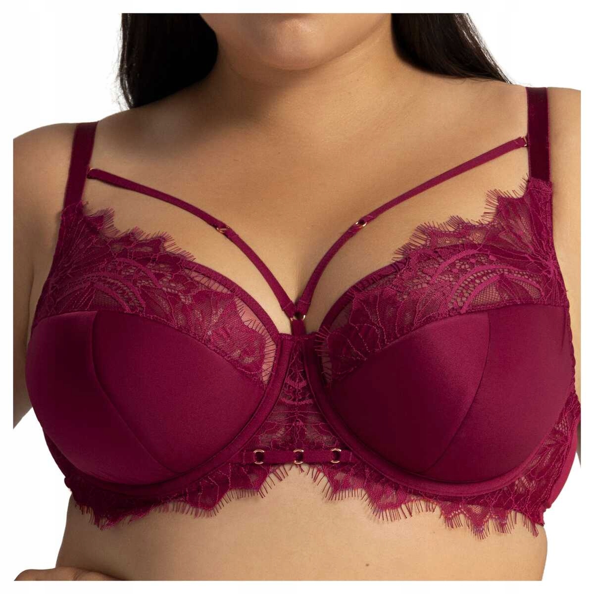 Ava Polovyztužená krajková podprsenka Mystic 2149 chianti 75D