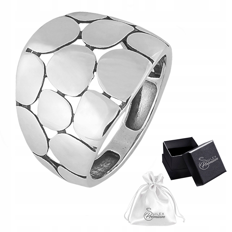 Prstýnek ryzost 925 Elegantní Prstýnek prsten Mozaika| vel.