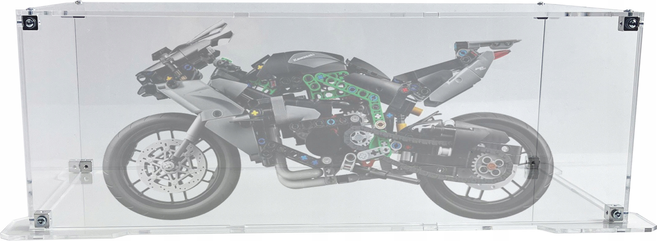 Vitrína s podstavcem pro sadu Lego 42170 Technic Kawasaki Ninja H2R