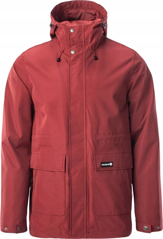 Pánská Přechodová Bunda Iguana Navy II Sun-dried Tomato, Velikost S