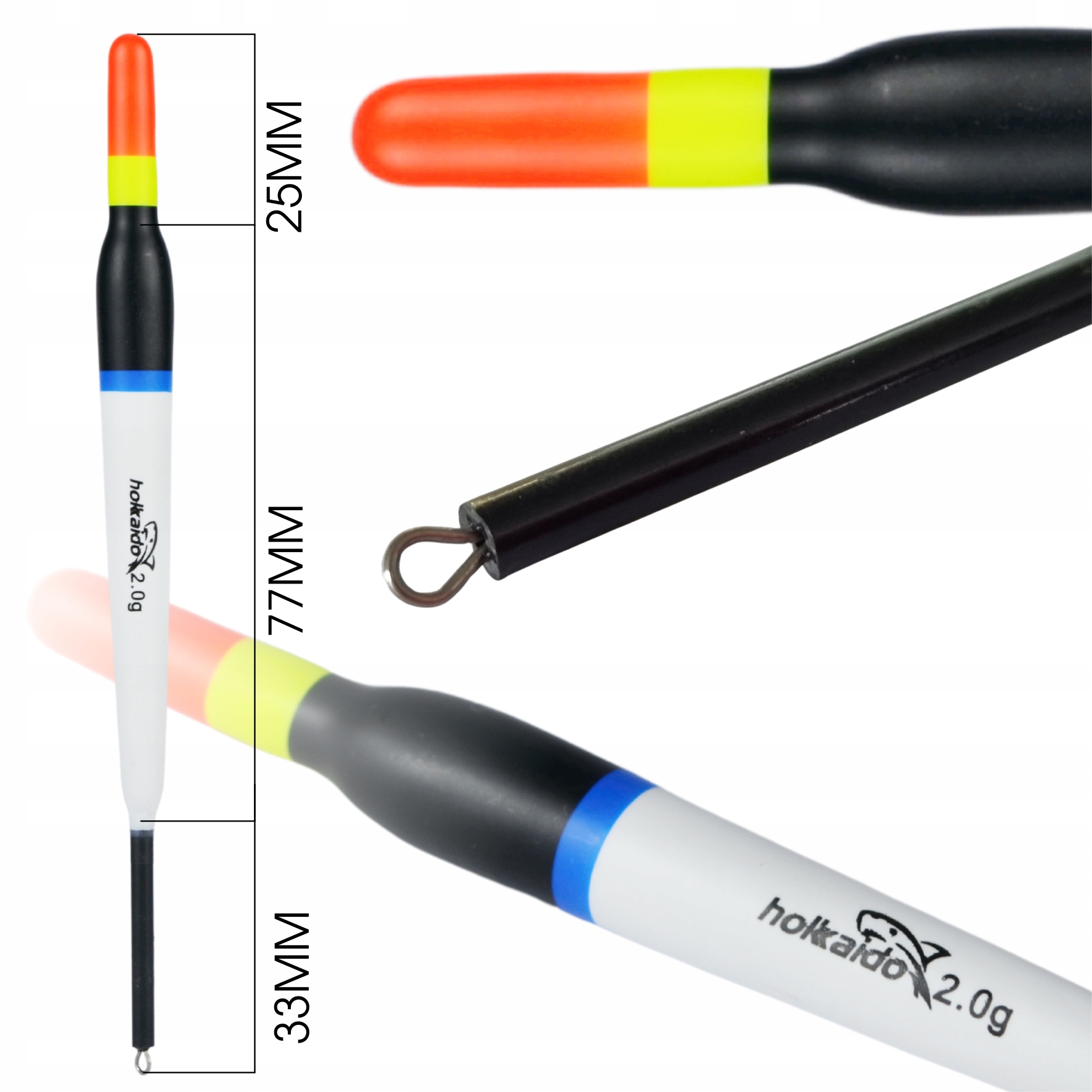 ZESTAW 8 SZT WYSOKIEJ JAKOŚCI PRZELOTOWYCH SPŁAWIKÓW HOKKAIDO PREMIUM Kod producenta W24008