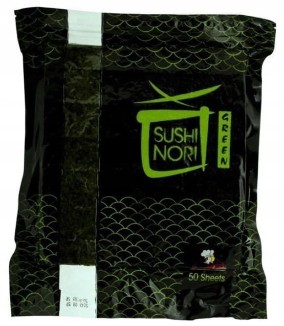 

Glony Nori Green 115g,50ark.