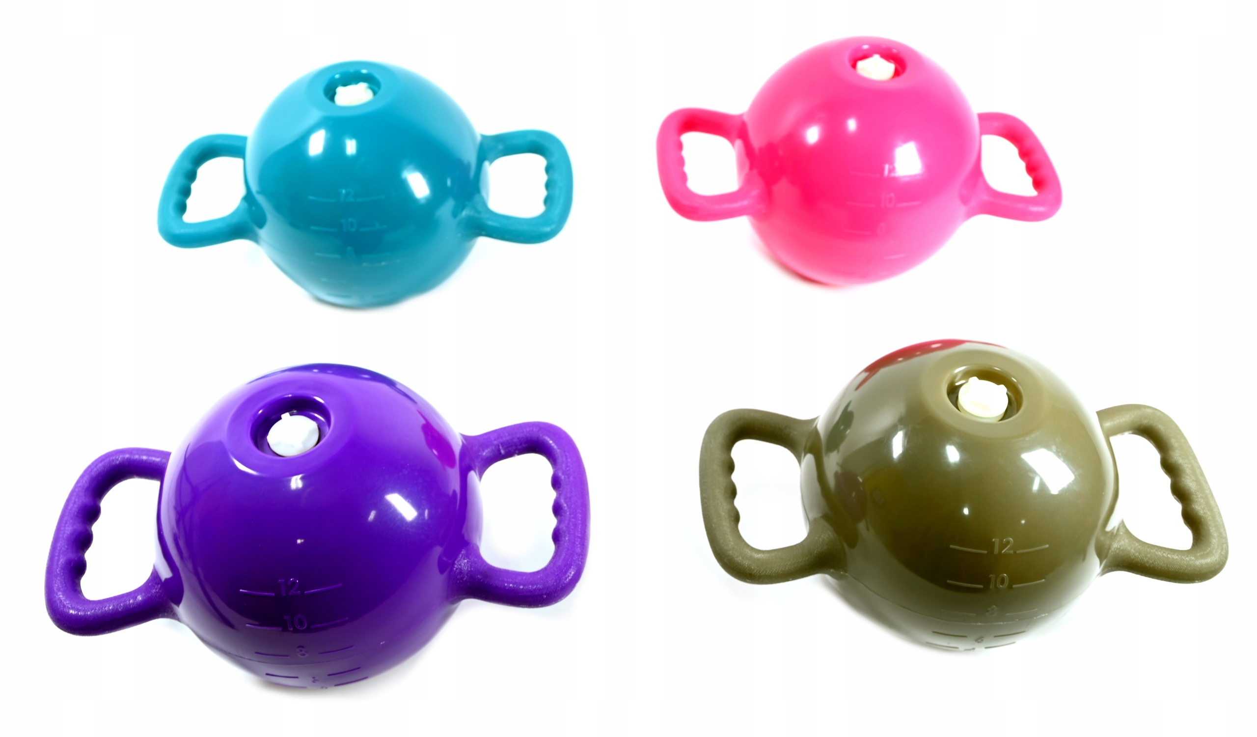 REGULOWANY KETTLEBELL NA WODĘ 1-5KG RÓŻNE KOLORY Marka Midex