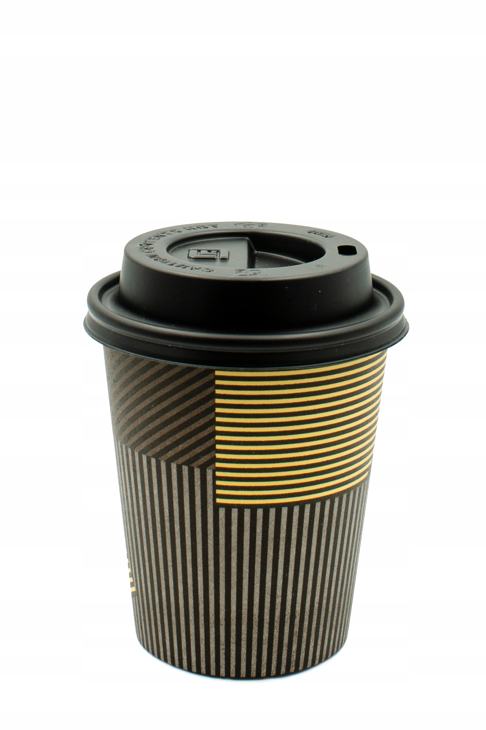 

Kubki Papierowe Do Kawy 400ml Lines Wieczka 100
