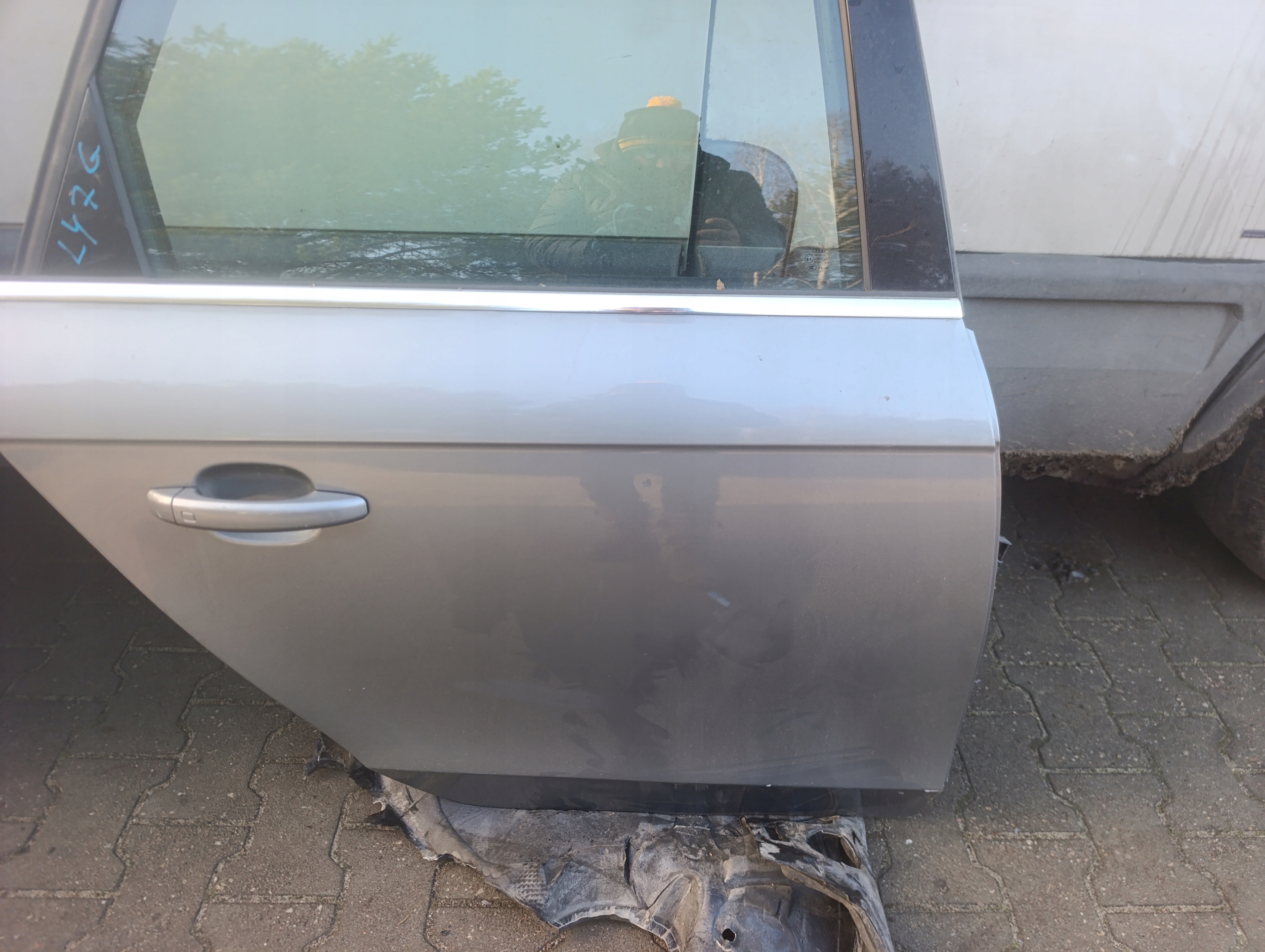 complete door right rear part right rear. Audi A4 B8 KOMBI LY7G