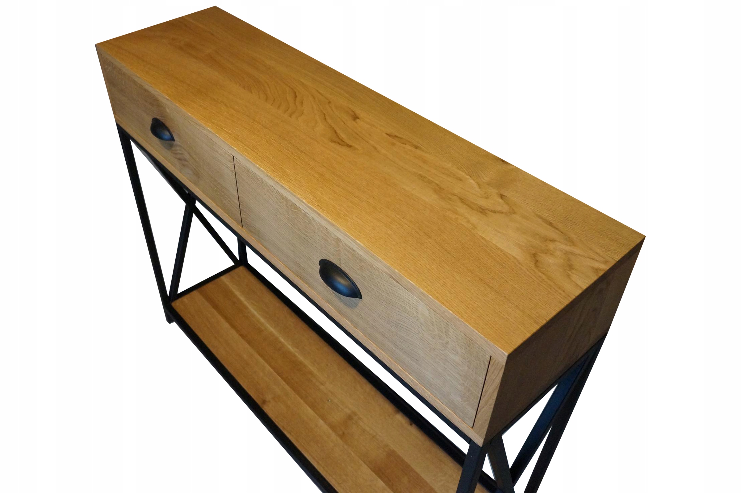 KONSOLA LOFT Z SZUFLADAMI 120 CM LITY DĄB PÓŁKA Kod producenta 44