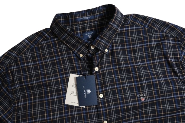 Gant__nová Kostkovaná Košile Tech Prep OXFORD__3XL