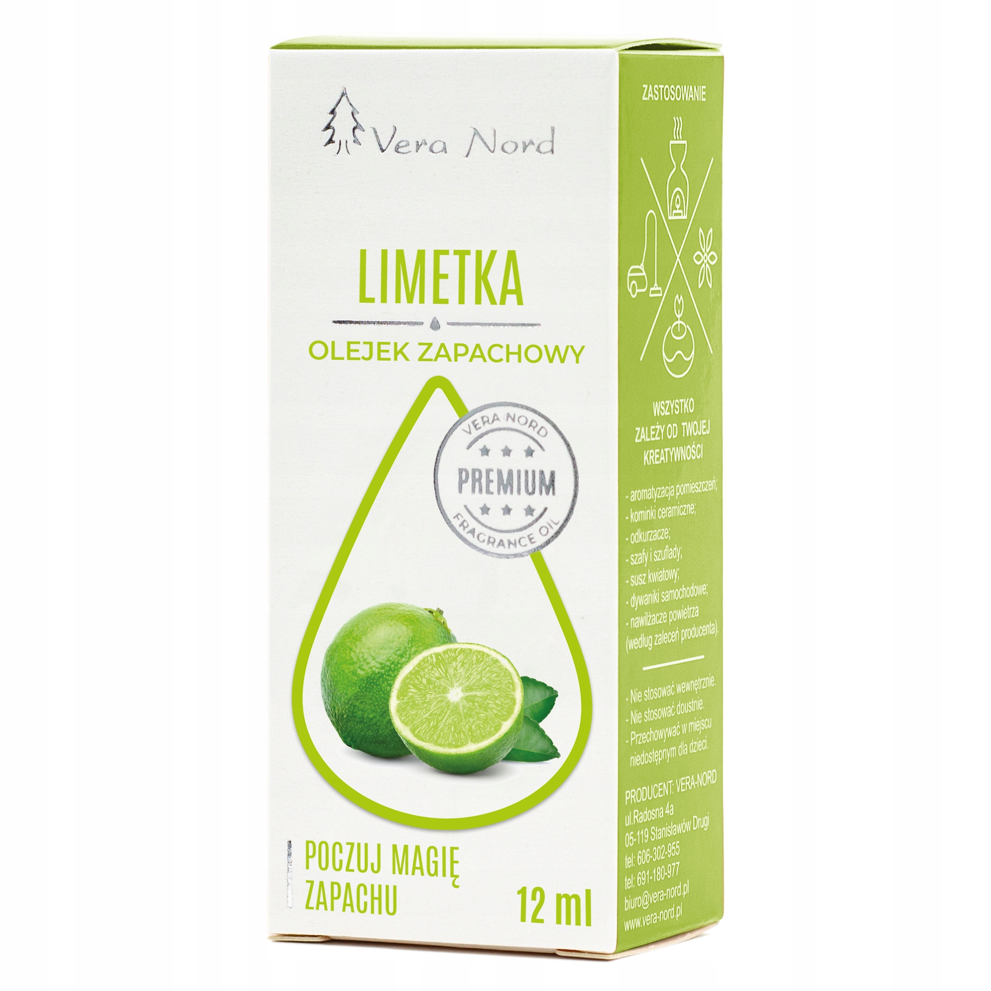 

Olejek zapachowy vera nord Limetka