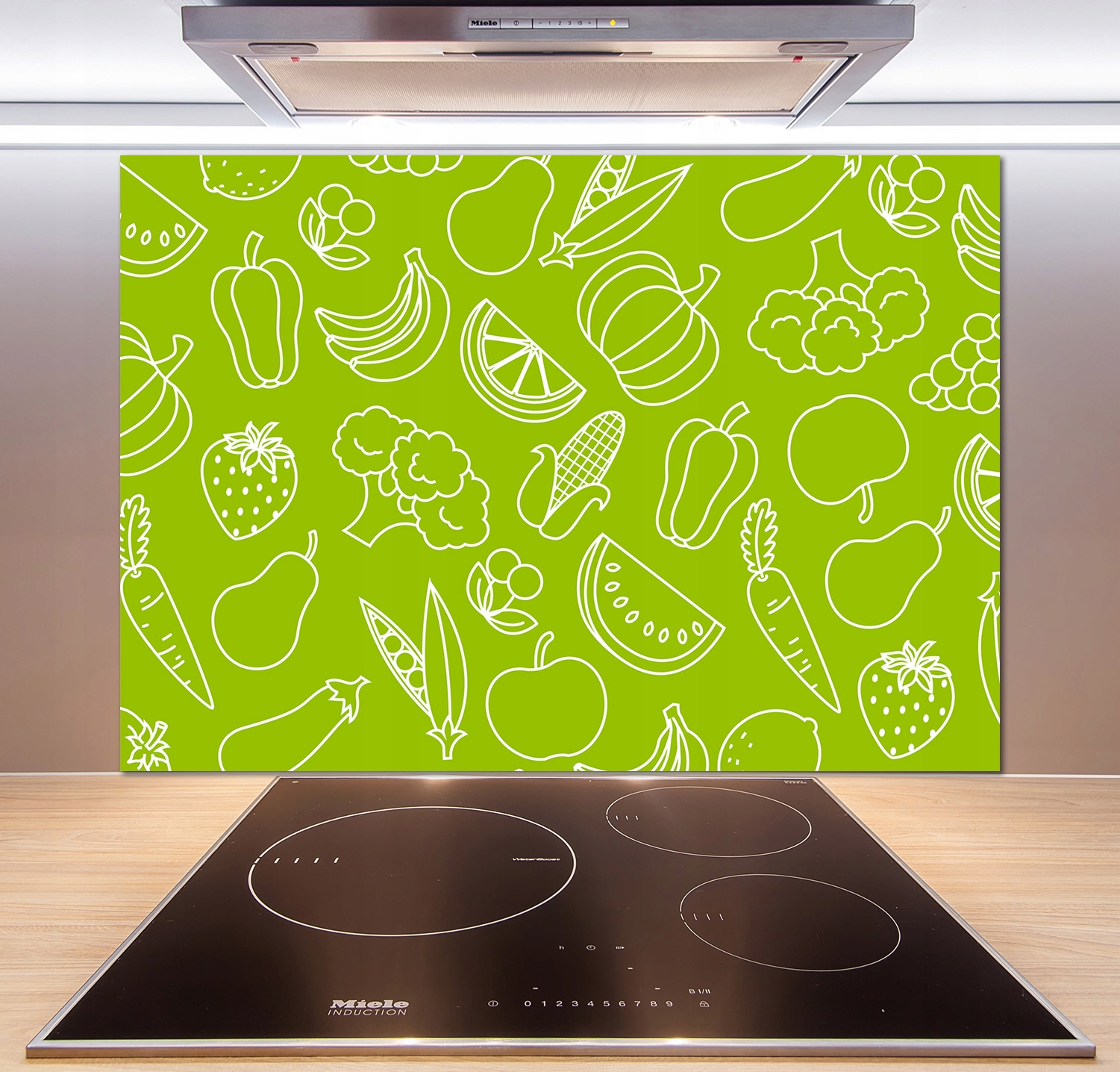 

Panel do kuchni Owoce i warzywa 100x70 cm + Klej