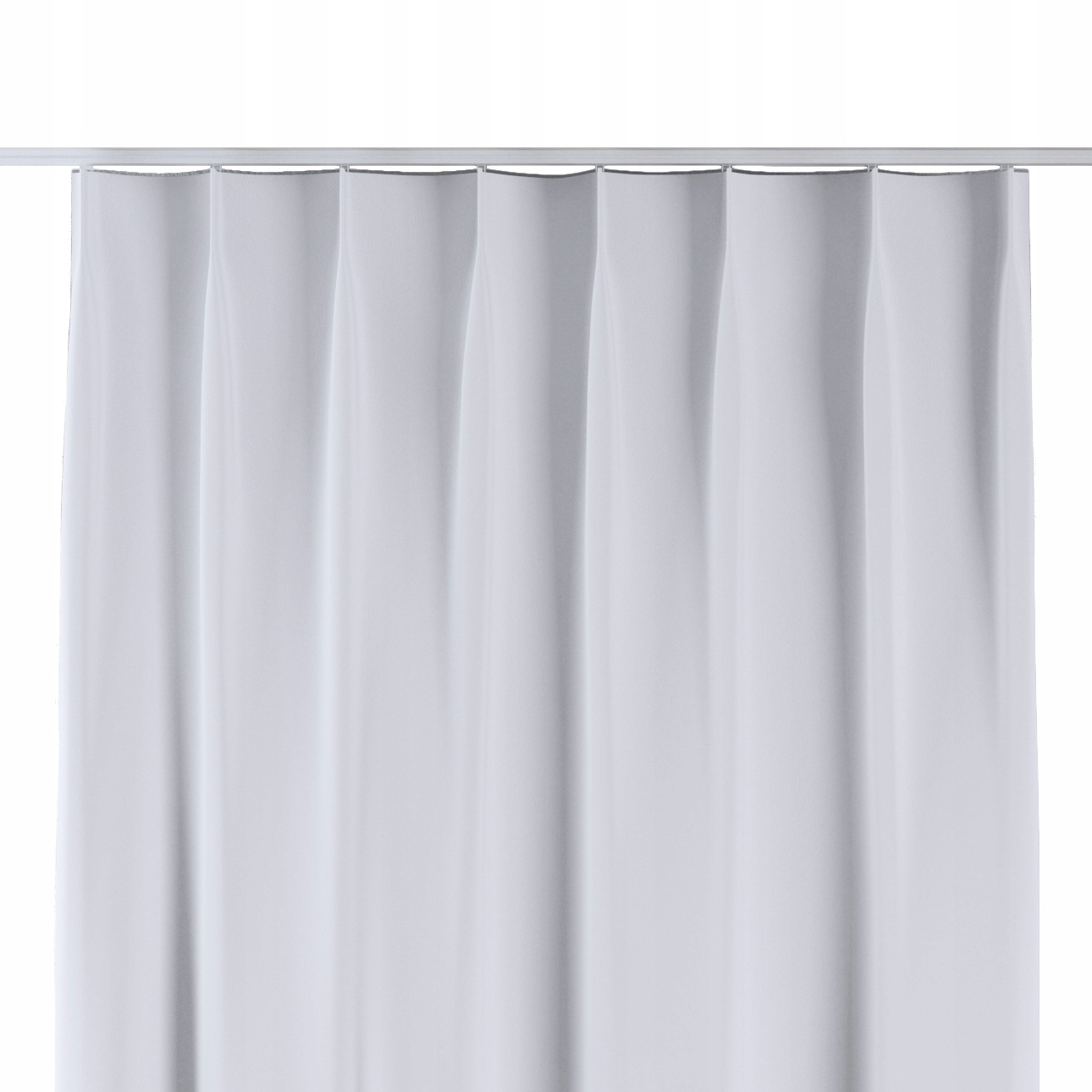 Dekoria Záves na jednoduchých flex háčikoch 130x260 cm biely