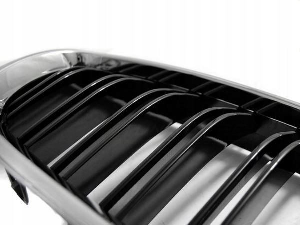 GRILL NERKI BMW F10 F11 10 16 CHROME GLOSSY BL Manufacturer tt