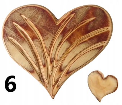 PATERA TACA do serwowania SERCE Praktyczny Prezent Materiał inny