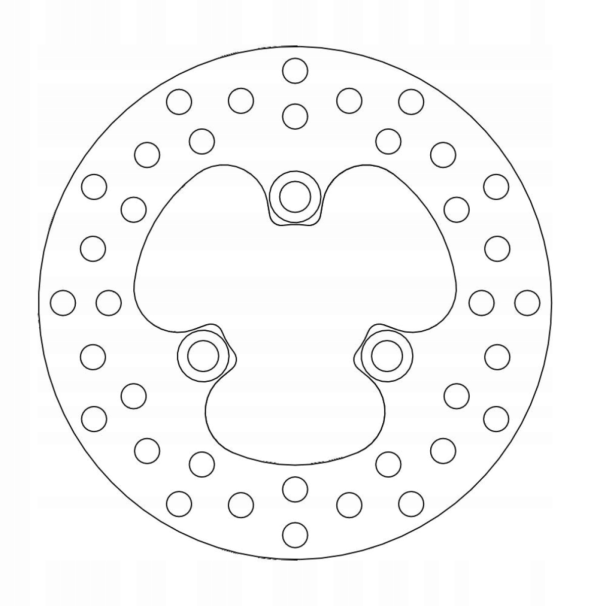 TARCZA HAMULCOWA ATV/UTV ARCTIC CAT H1/H2/PROWLER
