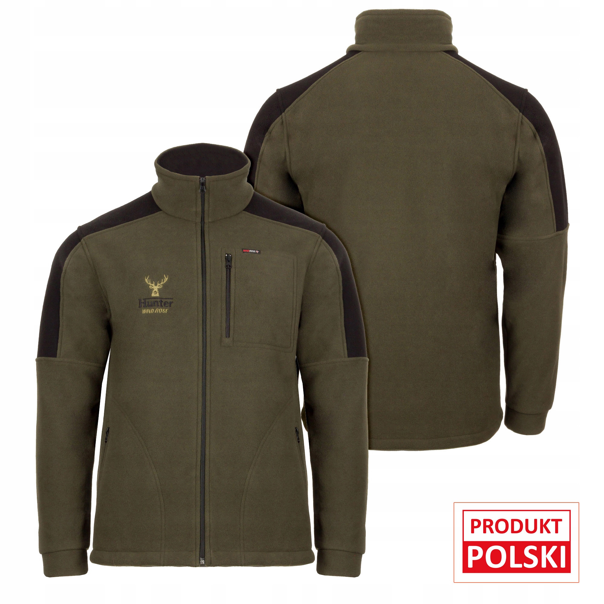 ZESTAW ! POLAR MYŚLIWSKI + KAMIZELKA HUNTER M