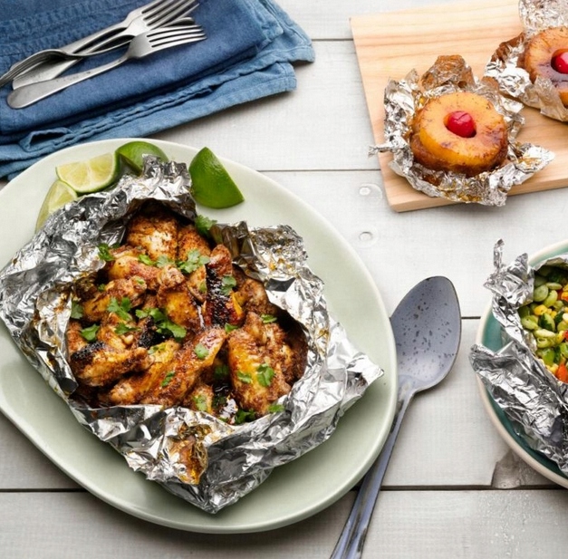 FOLIA ALUMINIOWA CATERINGOWA 150/30 GRUBA L Marka inna