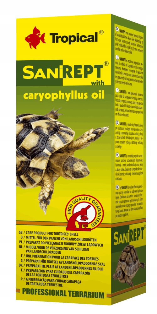 

Tropical Sanirept 15ml pielęgnacja skorupy żółwi