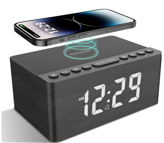 RADIO Z FUNKCĄ ŁADOWANIA FM ANJANK AC190-DE-BLACK P9C88