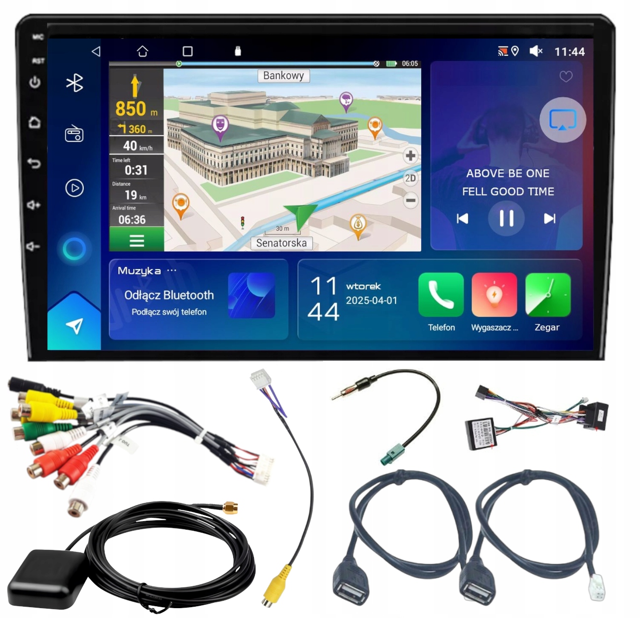 Autorádio Peugeot Partner 2008-2018 Wifi Carplay Bt Usb 2GB 64GB