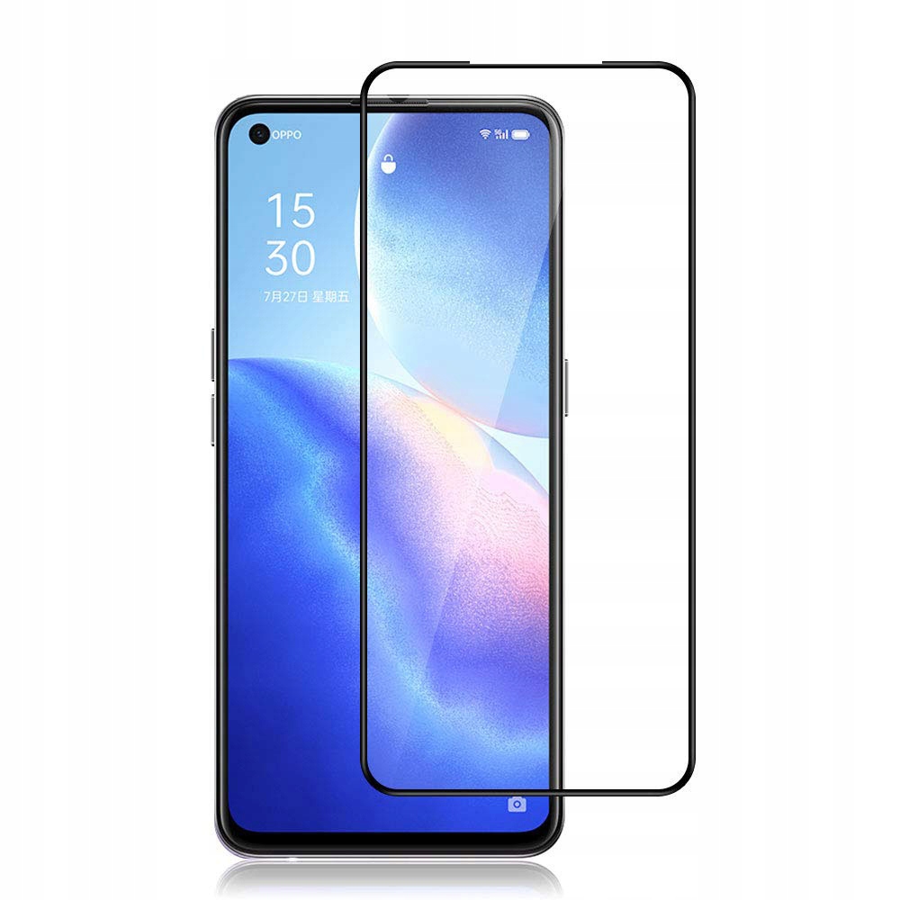 Szkło Ochronne Pełne do Oppo Reno 5Z / F19 Pro 5G