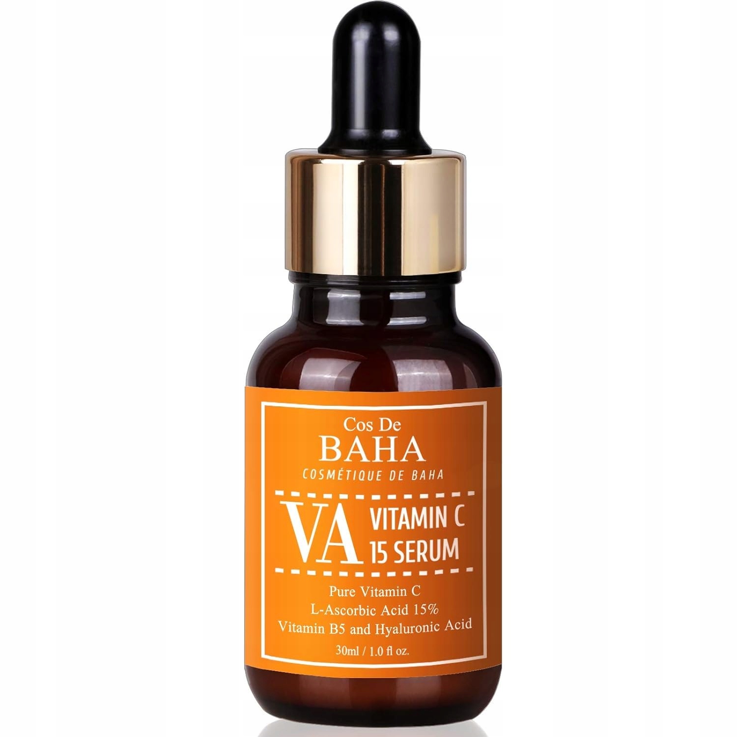 COS DE BAHA - VA Vitamin C 15% Ascorbic Acid Serum, 30 ml - rozświetlające serum do twarzy — 2