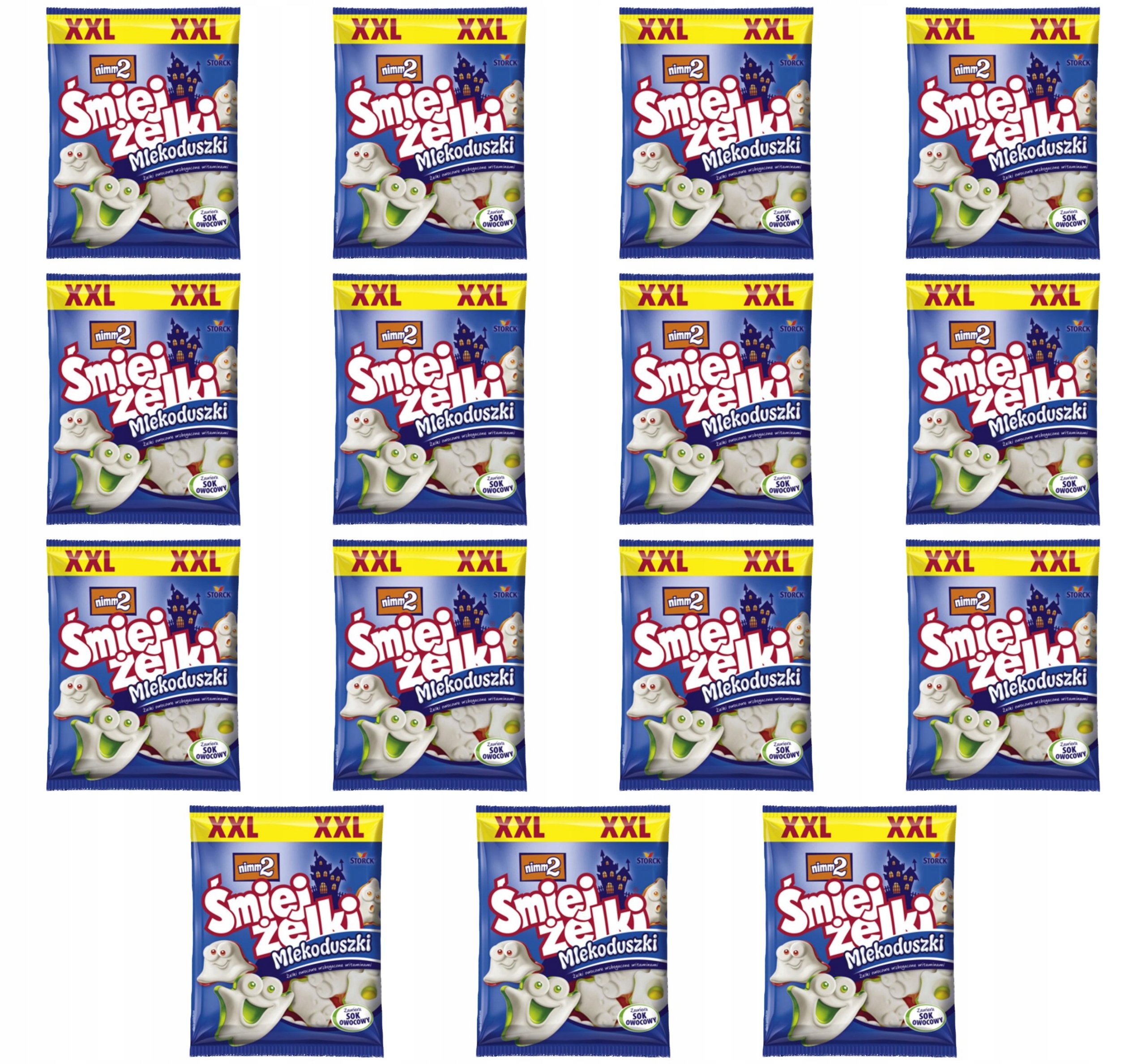 Nimm2 Veselé Želé Mléční Duchové 165G X15