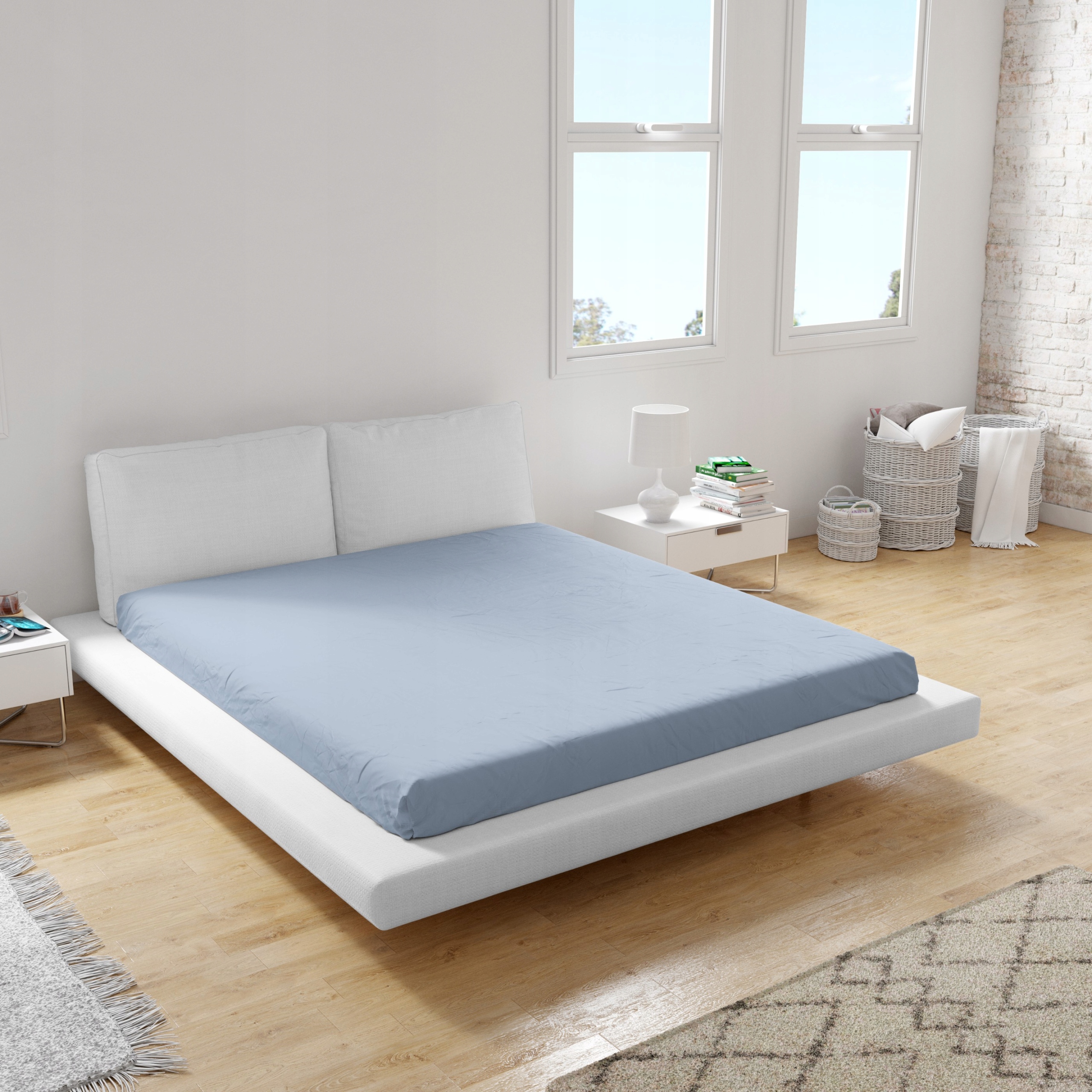 Prześcieradło bez Gumki 160x200 BAWEŁNIANE tradycyjne 100% bawełna POLSKIE Stan opakowania oryginalne